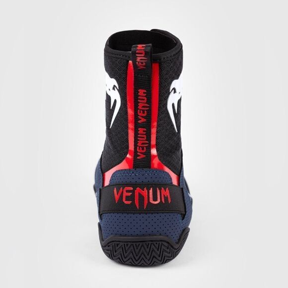 Venum Elite Boxing Shoes - Black/Blue/Red - Size 11.5 - Picture 3 of 14